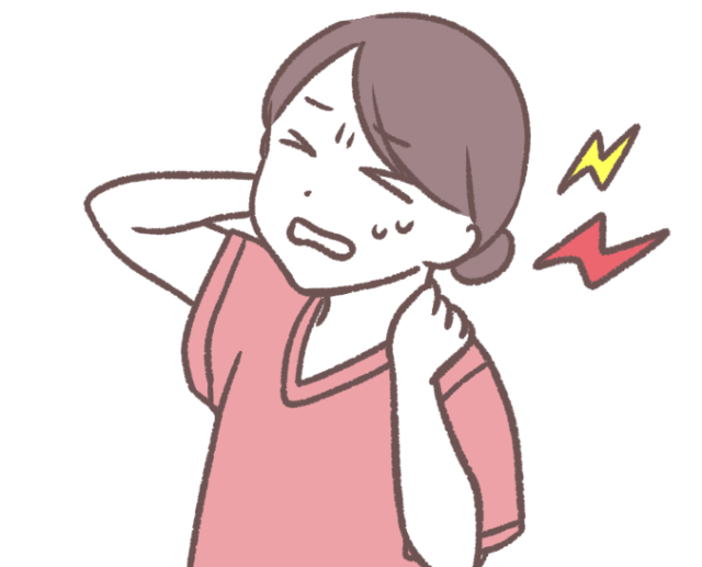 首が痛くて回りにくかった原因とは！