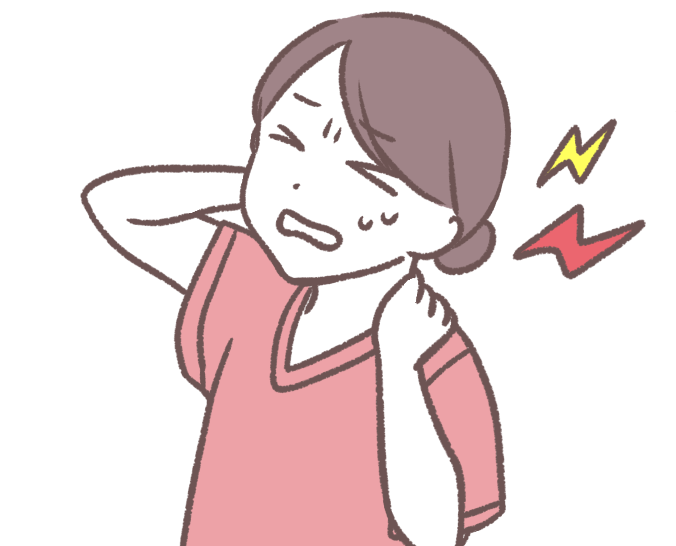 首が痛くて回りにくかった原因とは!
